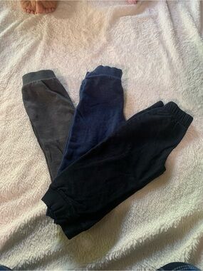 7 Kids Cozy Jogger Pants - Black, Navy, Gray